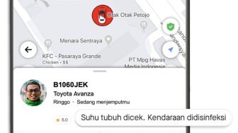 Gojek Hadirkan Fitur Informasi Status Suhu Tubuh para Driver