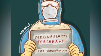 Ramai Tagar Indonesia Terserah, PSBB Apa Gunanya?