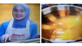 Melody Goreng Nugget Pakai Minyak Sebanyak Ini, Warganet Auto Iri