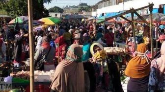 Pasar Oro-Oro Dowo, Pasar Pertama di Jatim Terapkan Era New Normal Corona