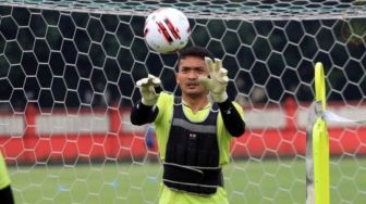 Kiper Bhayangkara FC Indra Adi Bersyukur Bisa Jalani Puasa bersama Keluarga