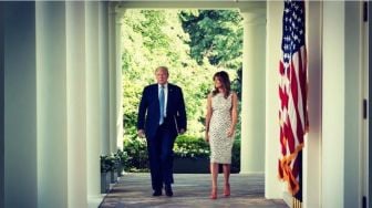 Melania Trump Disebut Janda, Donald Trump Ngamuk: Itu Omongan yang Beracun!