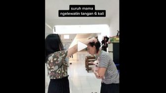 Cewek Ini Ngerjain Ibunya Biar Bisa Joget TikTok, Warganet Auto Salfok