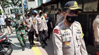 Gandeng TNI dan Polri, Pemkot Jakpus Tertibkan PKL Nakal di Tanah Abang