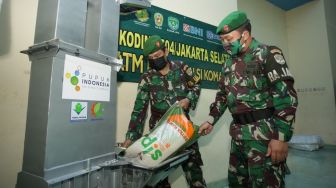 Pupuk Indonesia Pasok 483 Ton Beras untuk ATM Pertanian Sikomandan