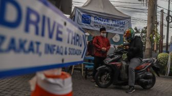 Pembayaran Zakat Fitrah Secara Drive Thru