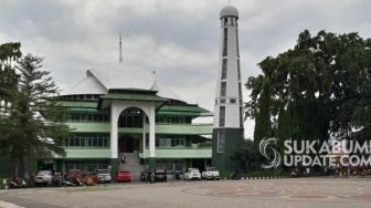 Pakai Protokol Kesehatan, Masjid Agung Palabuhanratu Tetap Gelar Salat Ied Besok