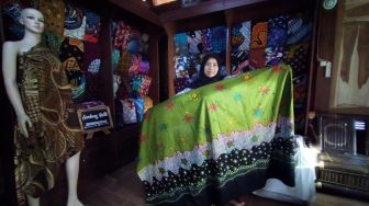 Perajin di Kulon Progo Buat Batik Motif Corona, Penjualan Laris Manis