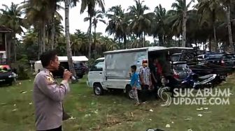 Datang ke Muara Indah Cikaso Tegalbuleud Sukabumi, Wisatawan Diminta Pulang