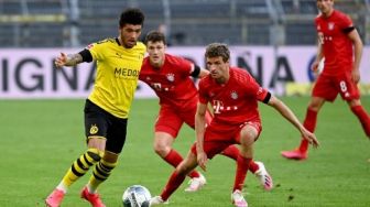 Usai Kalahkan Dortmund, Pelatih Bayern Puji Habis Jadon Sancho