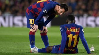 Frustrasi, Barcelona Siap Pinjamkan 'Si Kaki Kaca' Dembele