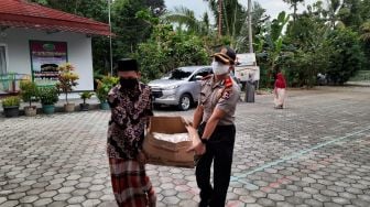 Mantan Wakapolres Kulon Progo Salurkan Bantuan ke Panti Asuhan