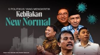 INFOGRAFIS: 5 Politikus yang Mengkritik Kebijakan New Normal