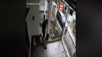 Viral Pencuri Terekam CCTV, Netizen: Mau Lapor Polisi, Gak Punya Uang