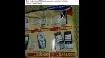 Lihat Brosur HP Jadul, Warganet Kenang Kejayaan Nokia 6600