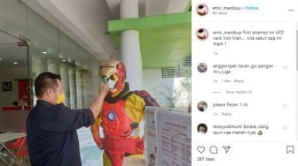 Viral, Superhero 'Batman' Hingga 'Iron Man' Turun Tangan Atasi COVID-19