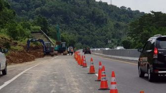 Jalur Tol Semarang-Solo yang Tertimbun Longsor Kembali Dibuka