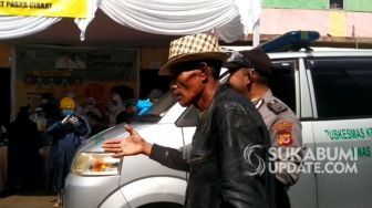 Takut Jarum Suntik, Pedagang Pasar Dijemput Petugas untuk Jalani Rapid Test