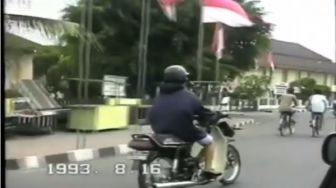 Belum Banyak Kendaraan, Syahdunya Suasana Jalan Magelang Tahun 1993