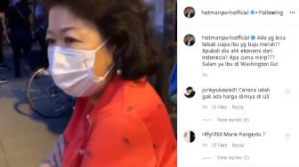 Hotman Paris Soroti Wanita Berbaju Merah di Tengah Demo AS, Siapakah Dia?