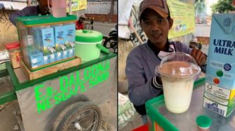 Mantap, Pamulang Kedatangan Pedagang Kopi Dalgona Keliling Murah Meriah