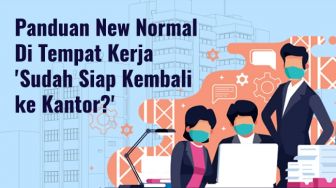 INFOGRAFIS: Protokol New Normal di Kantor, Sudah Siap?