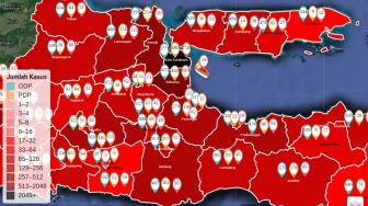 Surabaya Disebut Zona Hitam Penularan Corona, Gubernur Jatim: Itu Merah Tua