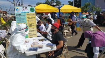 Rapid Test Massal di Lebak Selatan Deteksi Tiga Warga Reaktif Covid