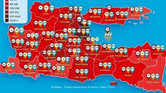 Rabu 3 Juni; Pasien Positif Corona di Jatim 5.310 Kasus, 437 Meninggal