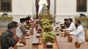 Bertemu Tokoh Lintas Agama, Jokowi Bahas Penanganan Covid-19