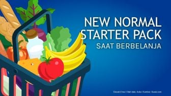 INFOGRAFIS: New Normal Starter Pack saat Berbelanja