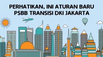 INFOGRAFIS: Aturan Baru PSBB Transisi DKI Jakarta