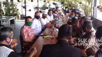 Cari Pendamping Adjo di Pilkada Sukabumi, Koalisi Parpol Ini Temui Iman