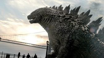 Film Godzilla -1.0 Tampil Jelang Rilis di JMS 2023, Berikan Wacana Mobilitas Otomotif Hadapi Bencana Alam