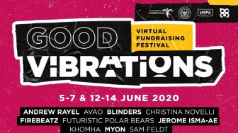 Kemenparekraf Dukung Festival Musik Amal Good Vibrations