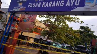 Ada Pedagang Positif Corona, Pasar Karangayu Semarang Ditutup