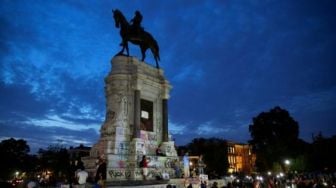 Anti Rasisme di AS Meluas, Patung hingga Bendera Negara Bagian Jadi Sasaran