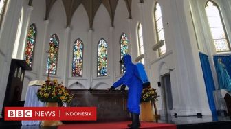 Pandemi: DKI Jakarta Longgarkan PSBB, Gereja dan Kantor Pilih Tidak Buka