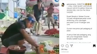 Pedagang Sayur Dilabrak Gegara Jualannya Laris, Eh Ternyata Gubernur Nyamar