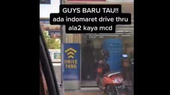 Tukang Parkir Menangis Melihat ini, Minimarket Sekarang Ada Drive Thru-nya