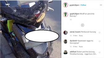 Potret Motor Matik yang Bikin Hati Adem, Suara Burung Setia Menemani