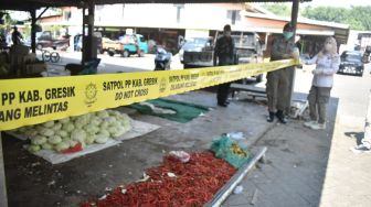 Pedagang Pasar Krempyeng Rugi Besar, Dagangan Busuk Semua