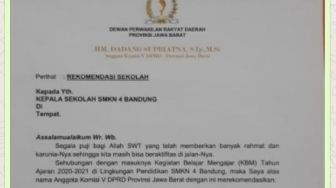 Modus Anggota DPRD Jabar Bikin Surat Titip Anak Masuk SMK Negeri saat PPDB