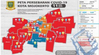 Per 11 Juni 2020 Pasien Positif Covid-19 di Kota Mojokerto Jadi 25 Orang