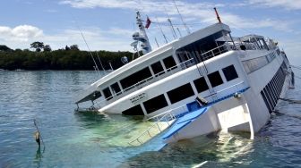 Insiden Kapal Kandas, Layanan Pelabuhan Padangbai Diberlakukan Buka Tutup