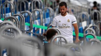 Real Madrid Hantam Eibar, Eden Hazard Ternyata Cedera Lagi