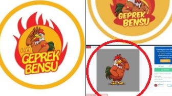 Duh, I Am Geprek Bensu dan Geprek Bensu Diduga Ambil Ide Logo dari Sini