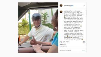 Anies Cuek Bebek, Ditagih Denda Tak Pakai Masker Hanya Mengangkat Tangan