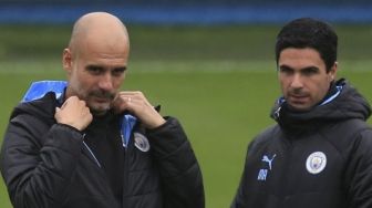 Manchester City Vs Arsenal, Adu Strategi Pep Guardiola Vs Mikel Arteta