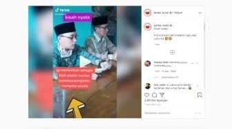 Petugas KUA Menikahkan Mantan Istri dengan Teman Sendiri, Videonya Viral